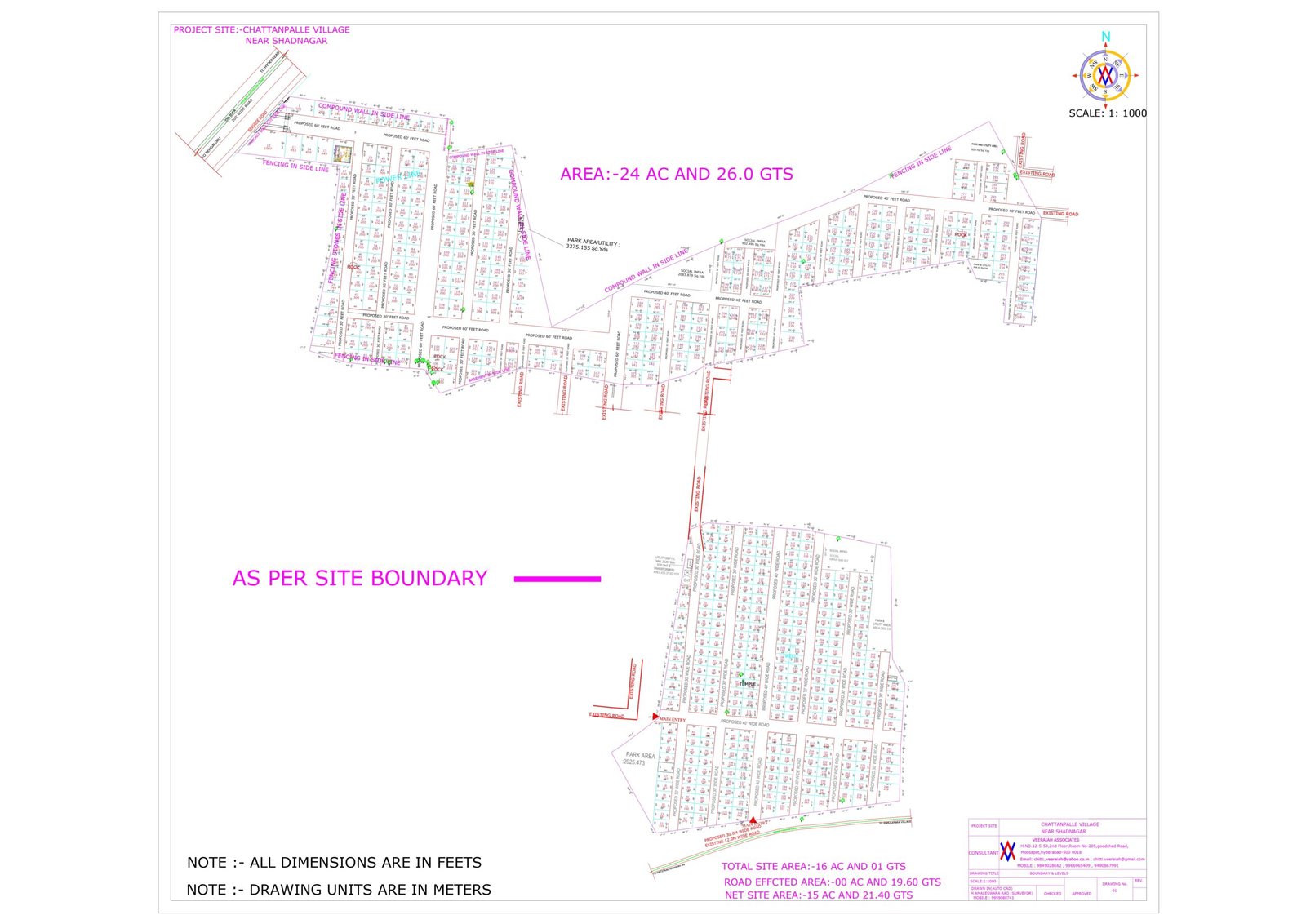NOVA Sanctioned Master Layout Plan